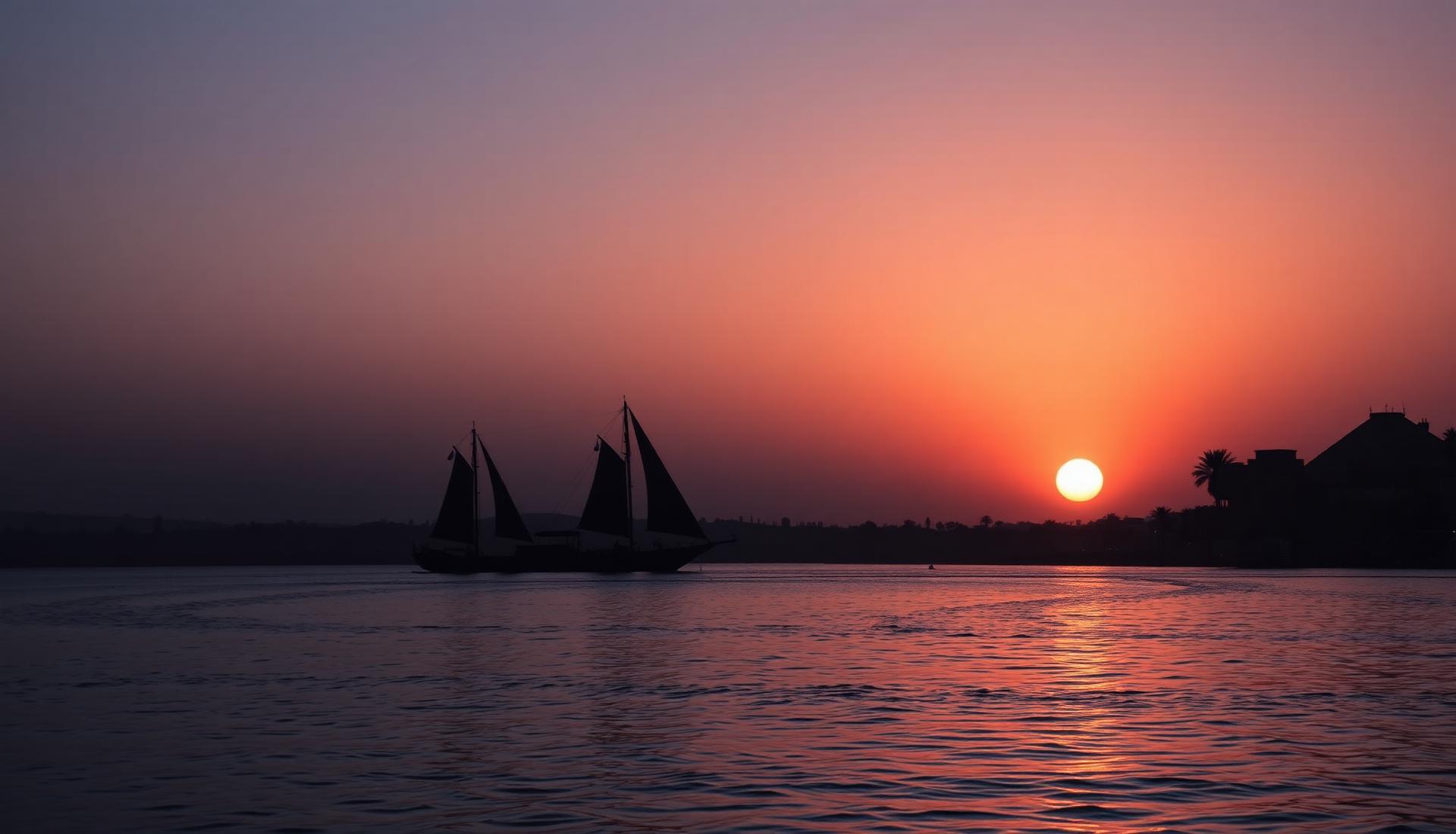 Nile sunset